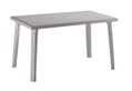 Τραπέζι Κήπου Idea Domingo Μ130xΠ75xΥ71cm Γκρι