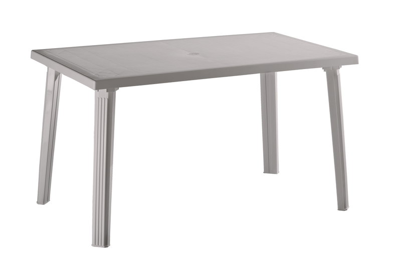 Τραπέζι Κήπου Idea Domingo Μ130xΠ75xΥ71cm Γκρι