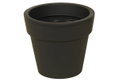Γλάστρα Miltoplast Ios Φ25x23cm Ανθρακί