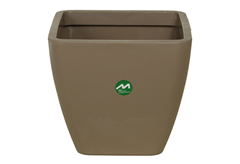 Γλάστρα Miltoplast Ios M42.5xΠ42.5xΥ38.5cm Καραμέλα