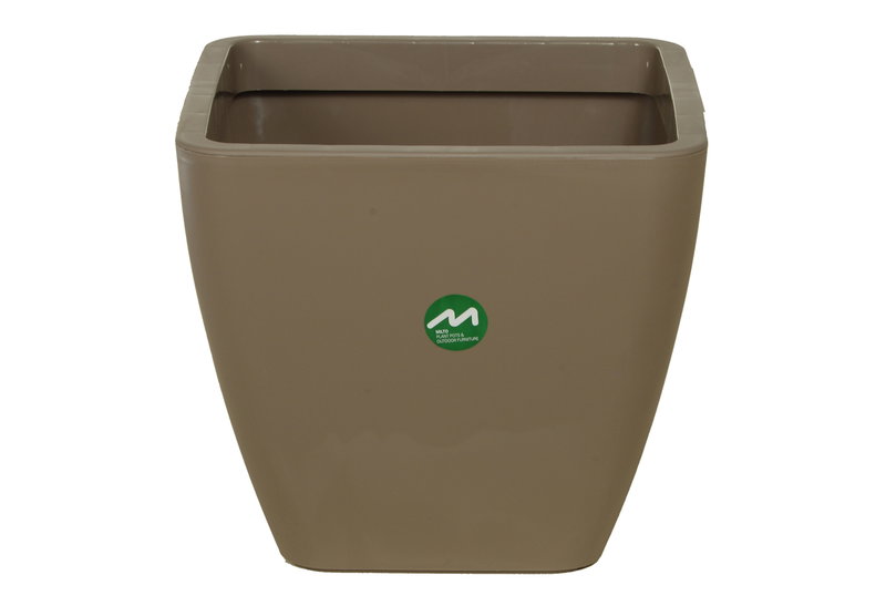 Γλάστρα Miltoplast Ios M42.5xΠ42.5xΥ38.5cm Καραμέλα