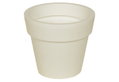 Γλάστρα Miltoplast Ios Φ25x23cm Λευκή