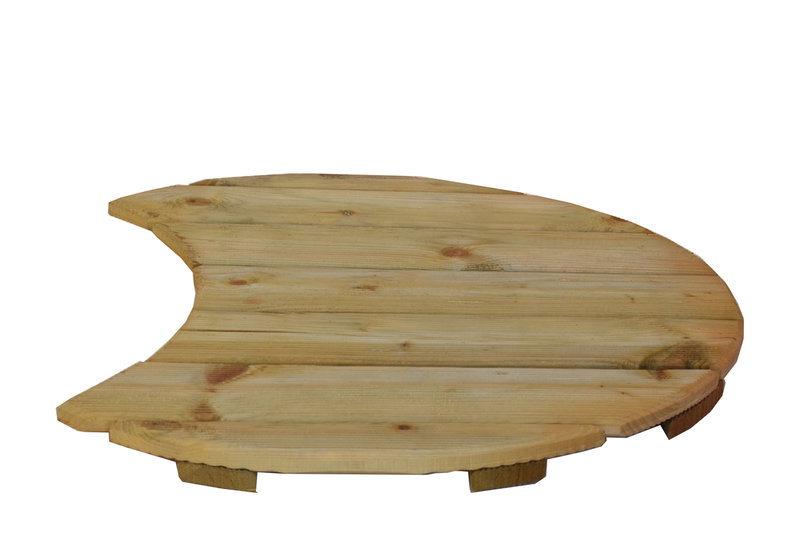 Πάτωμα Στρογγυλό Μισοφέγγαρο Φ.60cm