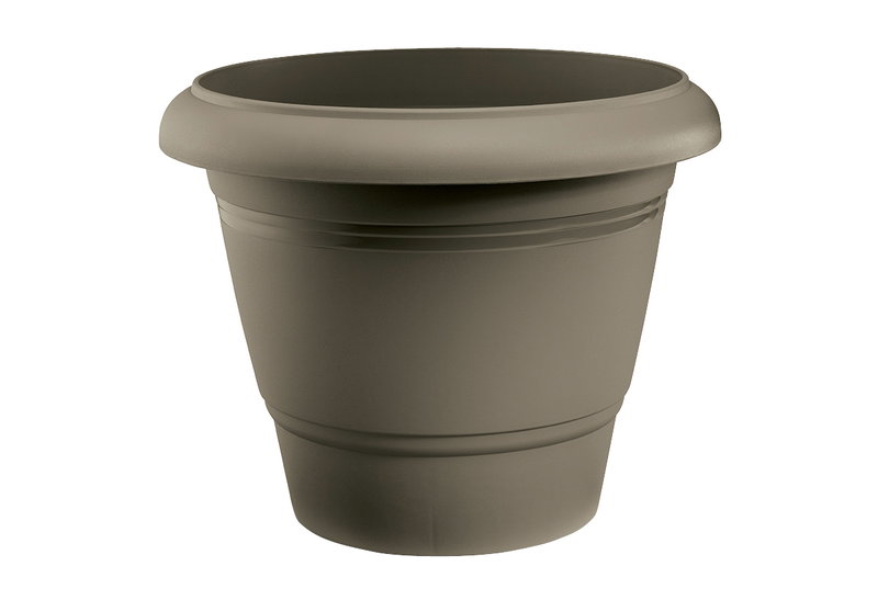 Γλάστρα Plastona Festone Φ21x18cm Καφέ