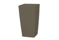 Γλάστρα Miltoplast Sampson Μ40xΠ40xΥ75cm Καραμέλα
