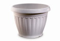 Γλάστρα Plastona Corfu Φ35x26cm Γρανίτης