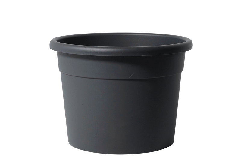Γλάστρα Telcom Φ25x19cm Ανθρακί