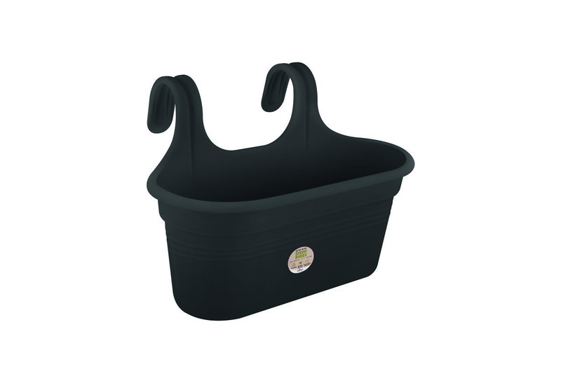 Γλάστρα Elho Easy Hanger Μ36.2xΠ26.2xΥ25.7cm Ανθρακί