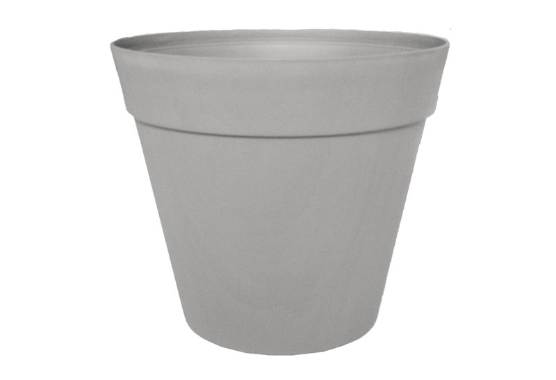 Γλάστρα Telcom Chicago Φ25x22cm Cool Grey