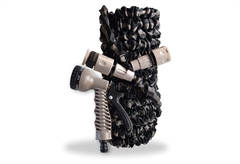 Σετ Λάστιχο Ποτίσματος Home&Camp Aquastrech 2.5-7.5m Μαύρο/Taupe