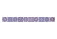 Λιστέλο Viola Cycle Lila 5x50cm