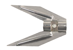 Πηρούνα Σούβλας Κοκορετσιού Χρωμέ