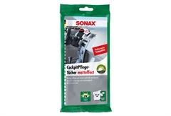 Sonax Υγρά Μαντηλάκια Περιποίησης Πλαστικών