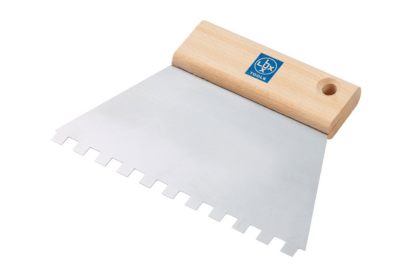 Σπάτουλα Lux με Δόντια 180mm