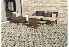 Πλακάκι Δαπέδου Πορσελανάτο Pavestone 33.3x33.3cm Granite