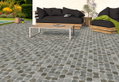 Γρανιτοπλακάκι Pavestone 33x33cm Granite