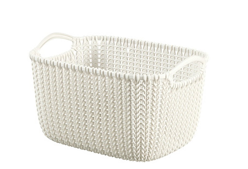 Καλαθάκι Μπάνιου Curver Knit Μπεζ