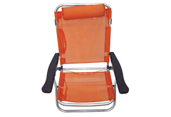 Καρέκλα Παραλίας MyResort Patmos Μ61xΥ73xΠ55cm Πορτοκαλί