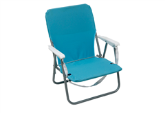 Καρέκλα Παραλίας Velco Kea Μ52xΥ66xΠ45cm Γαλάζιο
