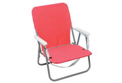 Καρέκλα Παραλίας Velco Kea Μ52xΥ66xΠ45cm Κόκκινο
