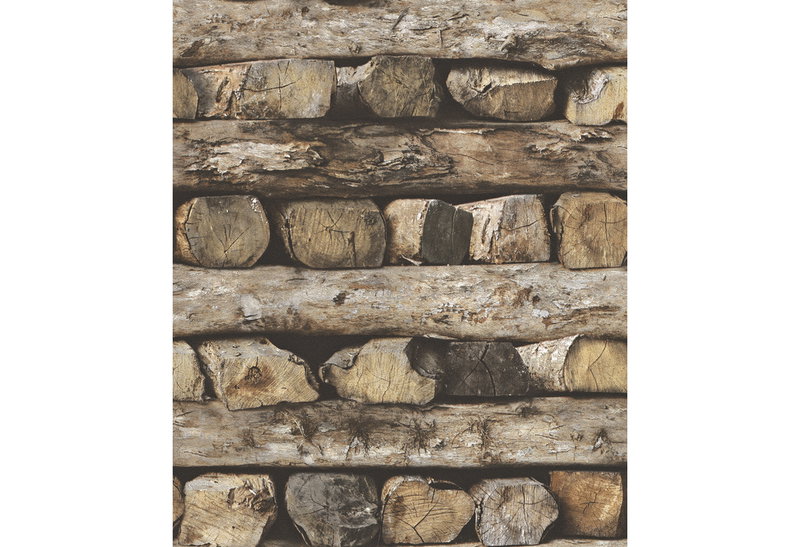 Ταπετσαρία Τοίχου Wood Pile 10.05mx53cm Non Woven