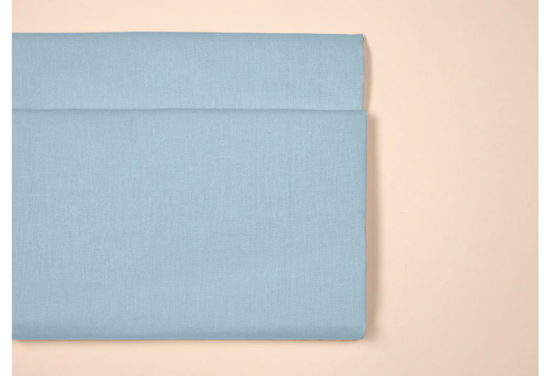 Σεντόνι Υπέρδιπλο Ionion Basic Μπλε 260x220cm