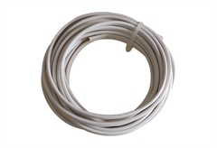 Καλώδιο Ρεύματος Πλακέ Λευκό E-Tec H03VH-H 300/300V 2x0.75mm² 5m