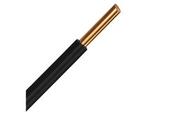 Καλώδιο Ρεύματος Μαύρο E-Tec ΝΥΑ Η07V-U 450-750V 1x2.5mm² με το Μέτρο