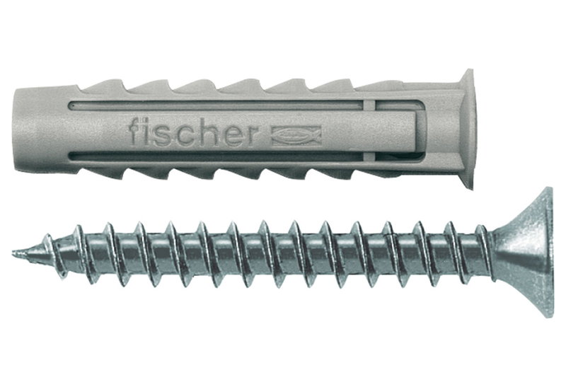 Βύσμα Ούπατ 8x40mm Fischer SX με Νοβοπανόβιδα 50 Τεμάχια