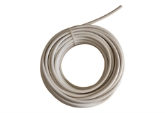 Καλώδιο Ρεύματος Λευκό E-Tec HO3VVH2-F 300/300V 2x0.75mm² 10m