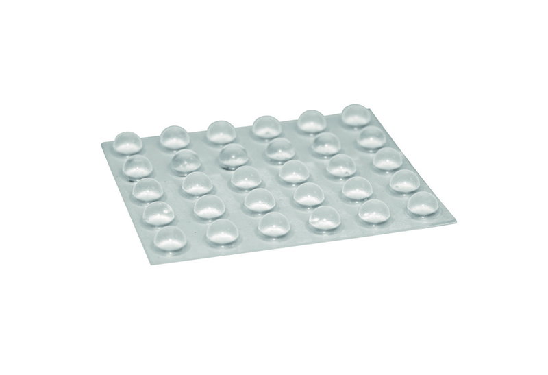 Αποσβεστήρας Θορύβου Αυτοκόλλητος Φ9.5X5.4mm Σετ 20 Τεμάχια