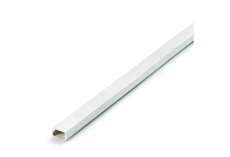 Κανάλι Καλωδίων Αυτοκόλλητο Inofix Plasfix 12X7mm, Μήκος 2M, Λευκό