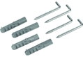 Βύσμα Ούπατ Διαστολής 4X0,8cm με Γωνία 7X0,45cm 4 Τεμάχια