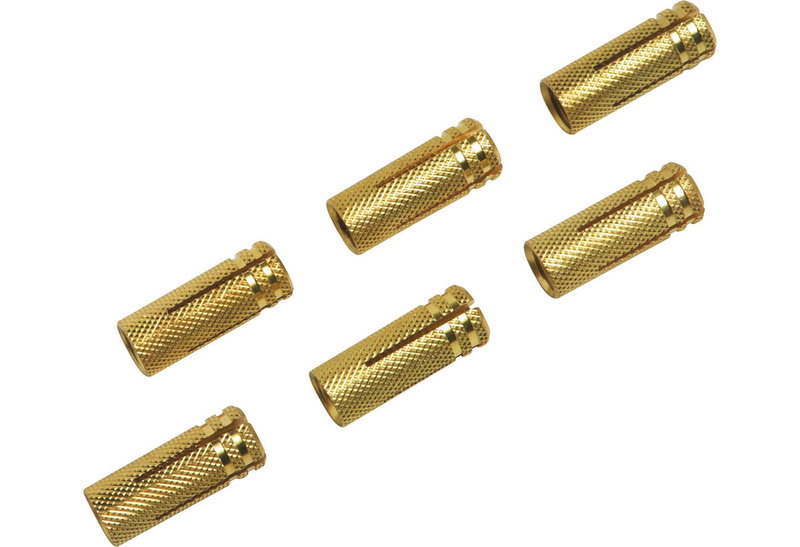 Βύσμα Ούπατ Μπρούτζινο 3,2X1 cm Σετ 6 Τεμάχια