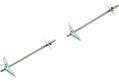 Στήριγμα Ανάρτησης Ούπατ 4X105mm με Βίδα Σετ 2 Τεμαχίων