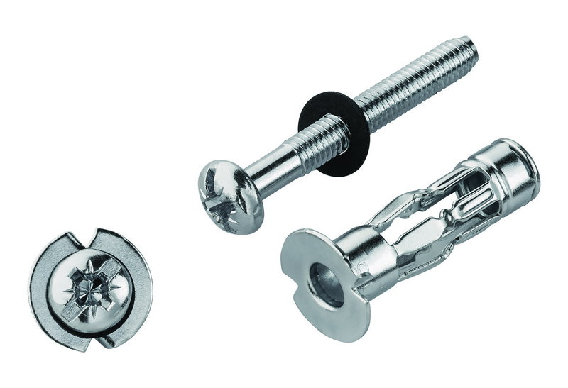 Αγκύριο Γυψοσανίδας Ούπατ Lux Μεταλλικό 6X37mm Σετ 3 Τεμαχίων