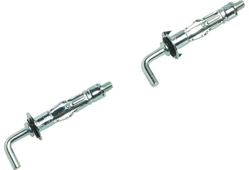 Αγκύριο Γυψοσανίδας Ούπατ Lux Μεταλλικό 4X32mm με Γωνία Σετ 2 Τεμαχίων