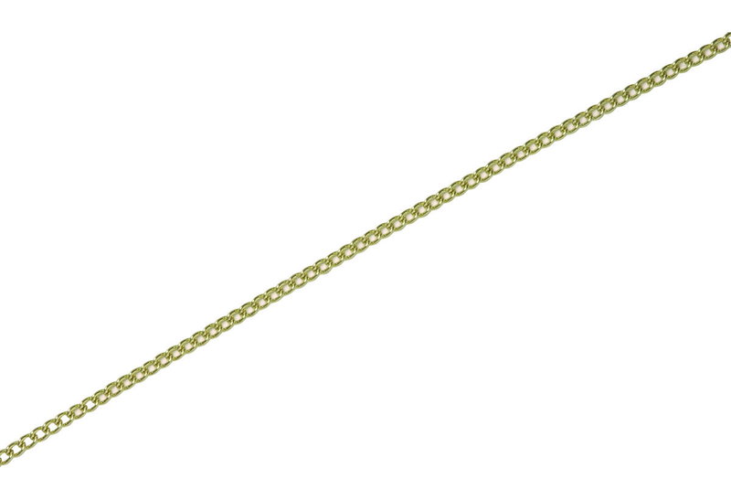 Αλυσίδα Στριφτή Lux 1.5mm Ορειχάλκινη Καρούλι 25M