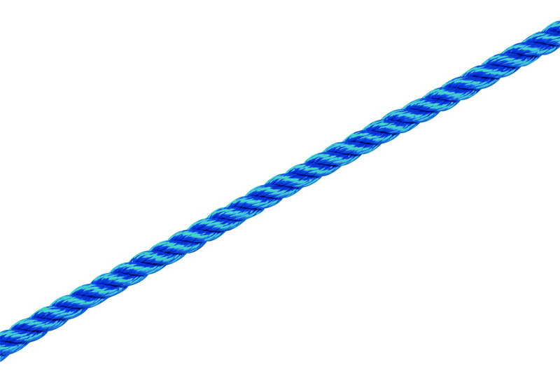 Σχοινί Πλεκτό Πολυπροπυλένιο Φ10mm 70M Μπλε