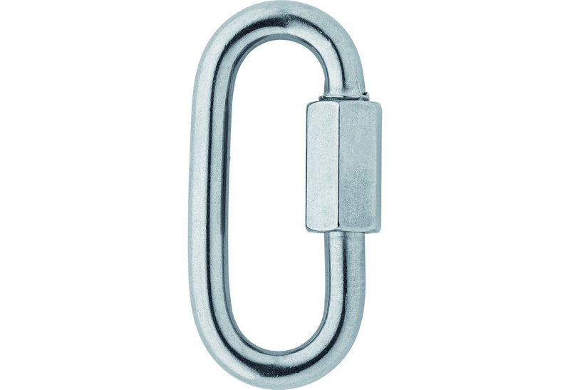 Καραμπινέρ με Βιδωτή Ασφάλεια 10mm Inox