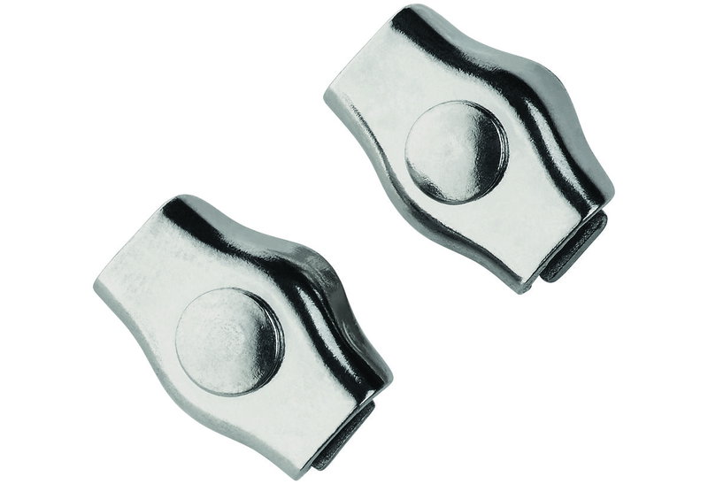 Σφικτήρας Συρματόσχοινου 1.5-3mm Μονός Πλακέ Inox