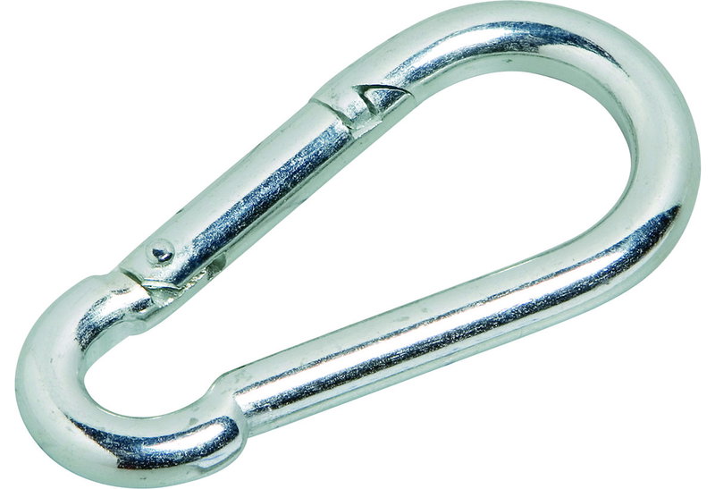 Γάντζος 8X0,8 cm Γαλβανιζέ