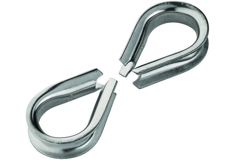 Ροδάντζα 10mm Σετ 2 Τεμαχίων Inox