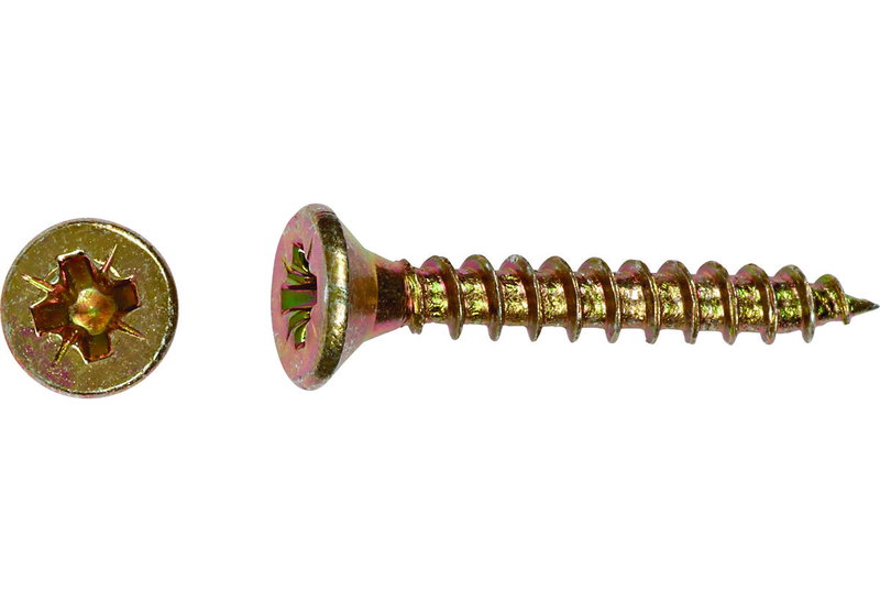 Νοβοπανόβιδα Φρεζάτη 2,5X12mm Χρυσή 80 Τεμάχια
