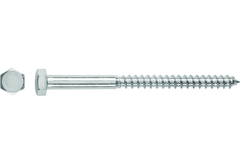 Στριφώνι Εξάγωνο 13X0.8cm Γαλβανιζέ 50 Τεμάχια