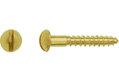 Ξυλόβιδα με Ψωμάκι Οβάλ 2.5X16mm 15 Τεμαχίων