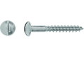 Ξυλόβιδα με Ψωμάκι Οβάλ 5X25mm 20 Τεμάχια