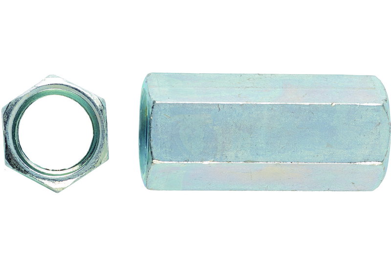 Παξιμάδι Lux Σύνδεσης Εξάγωνο Γαλβανιζέ 12X30mm 3 Τεμαχίων