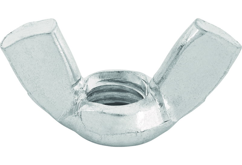 Παξιμάδι Lux Πεταλούδα Γαλβανιζέ 6X6mm 32 Τεμαχίων