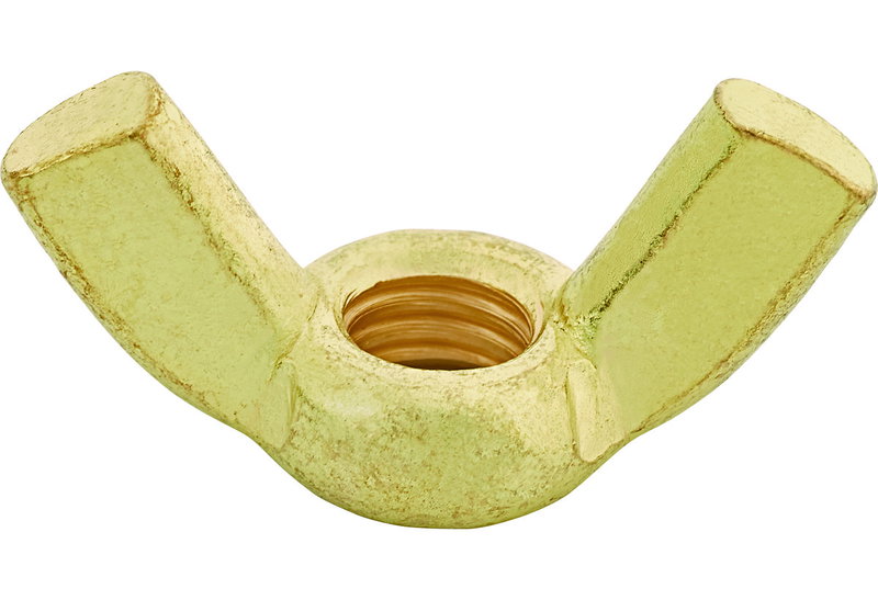 Παξιμάδι Lux Πεταλούδα Ορειχάλκινο 6X6mm 8 Τεμαχίων
